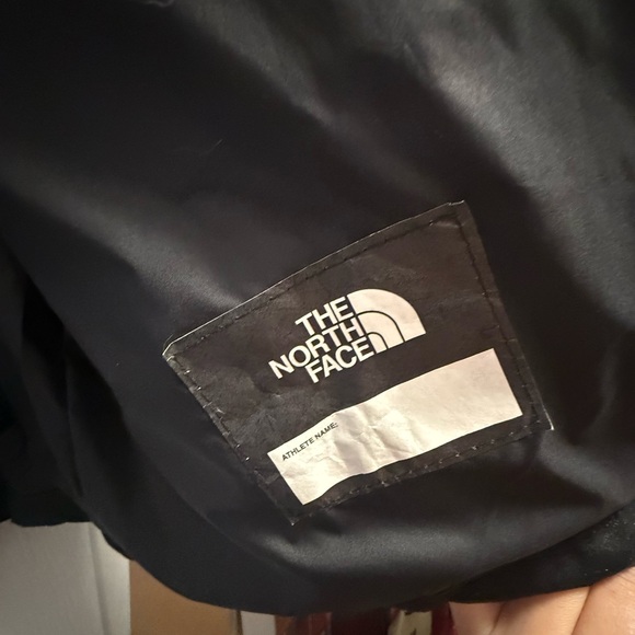 Black Puffer Jacket with Faux Fur Hood Trim - Picture 5 of 7